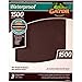 ALI INDUSTRIES 4470 1500 Grit Sandpaper, 9-Inch x 11-Inch, 5 sheets