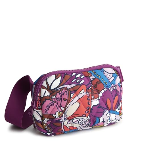 Image of Vera Bradley Women's Woodward Small Belt Bag - Featherweight, Flutter, One Size