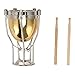 Miniature Timpani Model, Copper and Composite Wood, Wide Application, Miniature Timpani Decoration for Birthdays and Parties