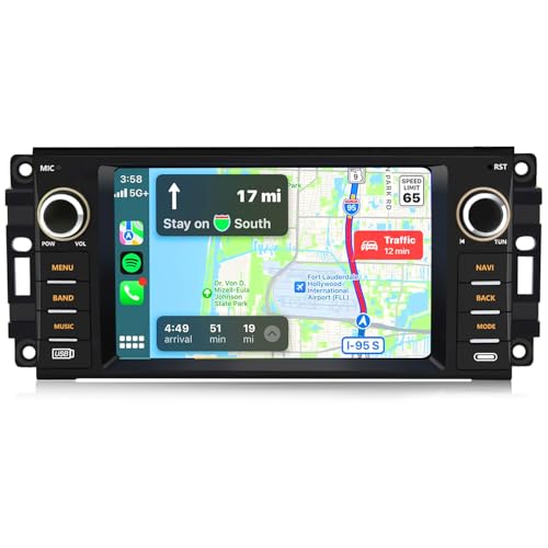 5G Car Radio for Jeep Wrangler JK Compass