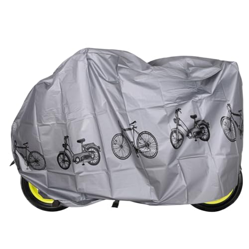 SVCEQZE Copri Bici Impermeabile per Esterno,Copertura da Deposito Antipioggia per Bicicletta - Telo Leggero Pieghevole e Protettivo per Ciclismo, Viaggi, Attività Outdoor e Trasporto Anti-Polvere