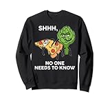 SHHH, NADIE NECESITA SABER Pizza de Alcachofa Sudadera