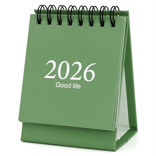Mini Desk Calendar Small Desktop Calendar Desk Top Calendar 2026 Jan-2027 Jul Mini Daily Schedule Tiny Desk Calendar for Home Office School