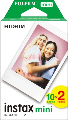 - 适用于 instax Mini 的双膜 - 86 x 54 毫米 - 10 张 x 2 包 = 20 张