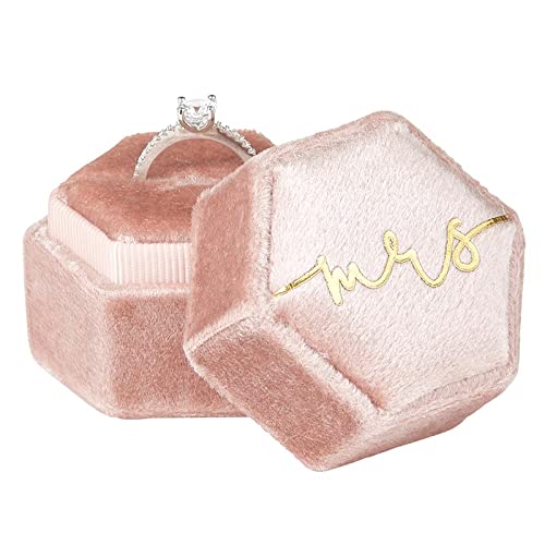 SANTA BARBARA DESIGN STUDIOWedding Collection Ring Box, 2" x 2", Mrs.