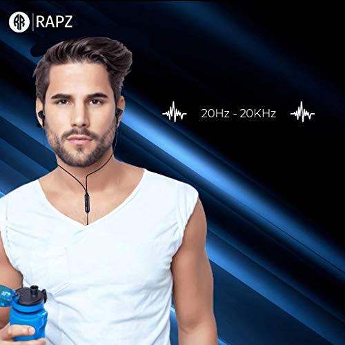 Image of Rapz Tune 121 Wired Earphones - Black