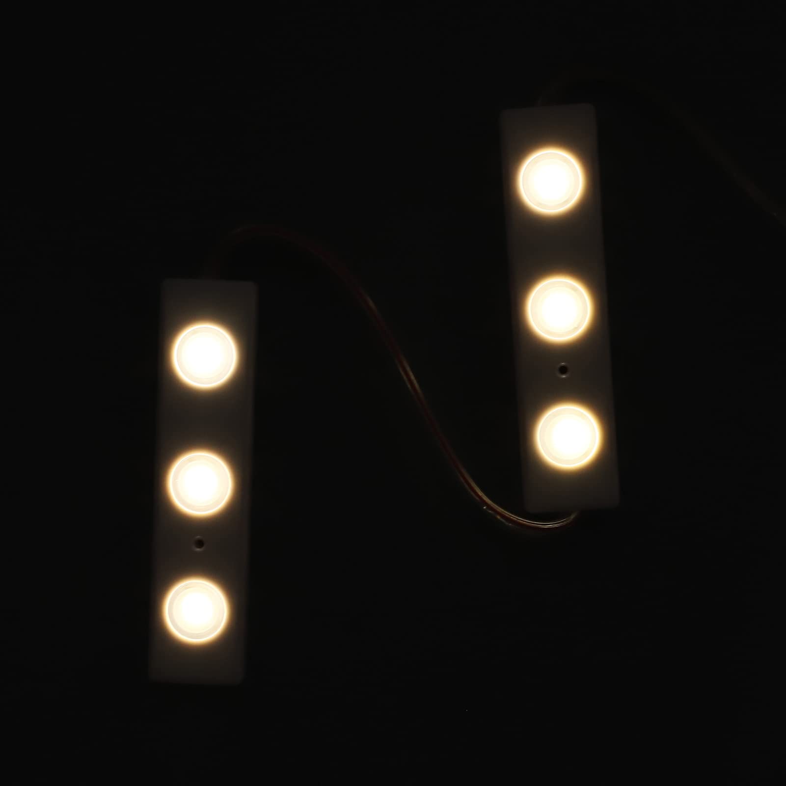 Led Vanity Mirror Lights Vanity Make Up Light, String Light Bars Ultra Bright White LED, Regulacja Jasności Lights Strip, USB Plug In Mirror Lights do Makijażu Toaletka i Lustro łazienkowe(6 strun)