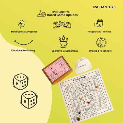 Image of Snakes and ladders Cotton Fabric Board Game | Vaikuntapali | Moksha Patam | Saap Seedhi |Parama Padam Board Game | Chutes and Ladder | Gyan Chauper | Old Time Game