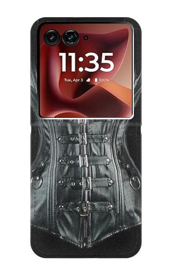 Gothic Corset Black protection Motorola Razr 70 Ultra au quotidien
