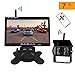 Produktbild TOPRUI Kabellose Rückfahrkamera Set 7 Zoll TFT LCD Monitor Verbessertes Signal 2.4G / IP67 wasserdicht / 18 LED Nachtsicht für Auto/LKW/RVs