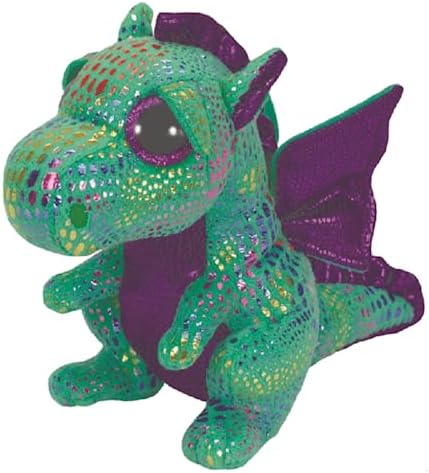 Ty Beanie Boos Cinder The Green Dragon Plush image 4