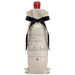 Pregnancy Announcement Wine Bag style 5