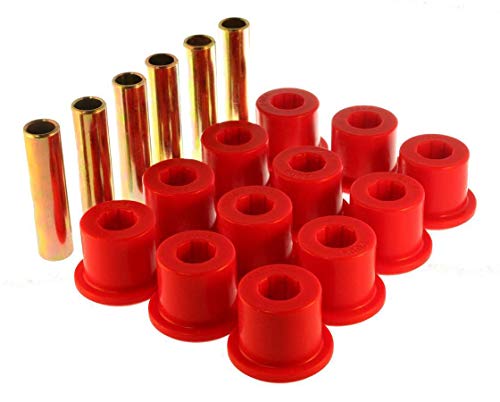 Rattle Squeak Clunk Thump Bump Noise from Front Suspension - 2007-2019 Cadillac Chevrolet GMC 2 Energy Suspension 3.2106R Rear Spring Bushing for GM 2 and 4WD