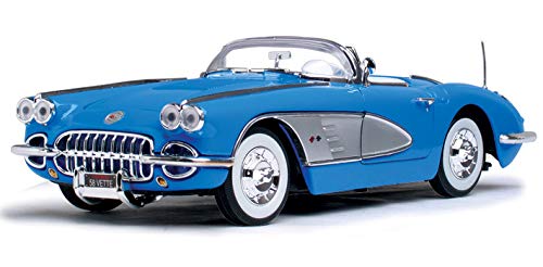Chevrolet 1958 Corvette Turquoise Timeless Classics 1/18 by Motormax 73109