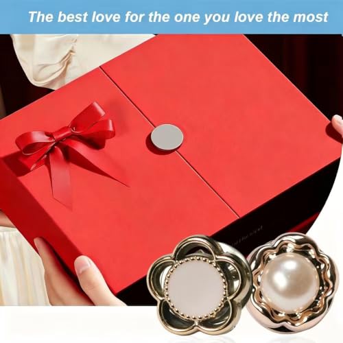 Broche de Boutons, 20 Pcs Boutons de Broche de Chemise, Boutons de Chemise Invisibles, Boutons de Broche de Chemise, Pour Vêtements, Foulards, Jeans, Décoration DIY – vue 6