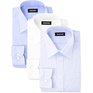 ANETシャツ3枚組 RG 白×ブルー2_ANET-S22カラー01LL" 