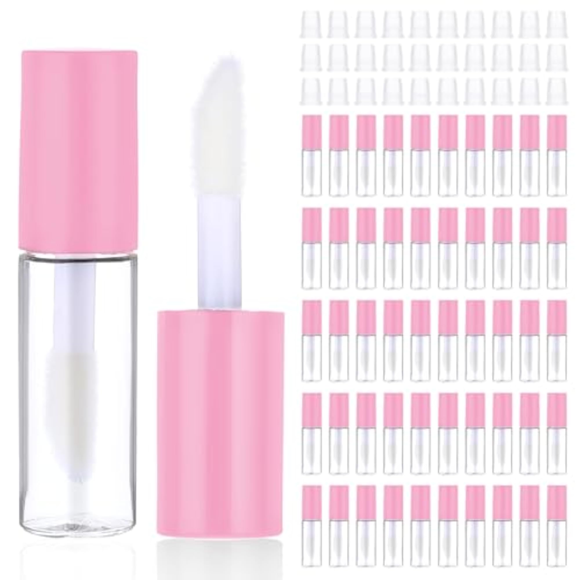 100 Pcs Mini Lip Gloss Tubes