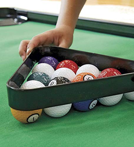 Hearthsong Indoor Golf Pool Game, 78"L x 57"W, Includes 2 Clubs, 16 Balls, 6 Holes, Ages 3 and Up - Thumbnail 5