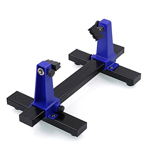 Image of 360 Degree Rotation Adjustable Printed Circuit Board Holder Frame PCB Soldering and Assembly Stand Clamp Repair Tool