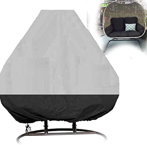 Housse de chaise double œuf imperméable avec cordon serrage - 2