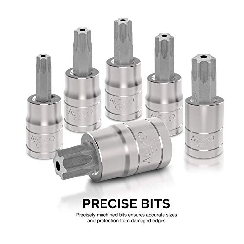 Neiko Tamper Proof Torx Bit Socket Set - Image 5
