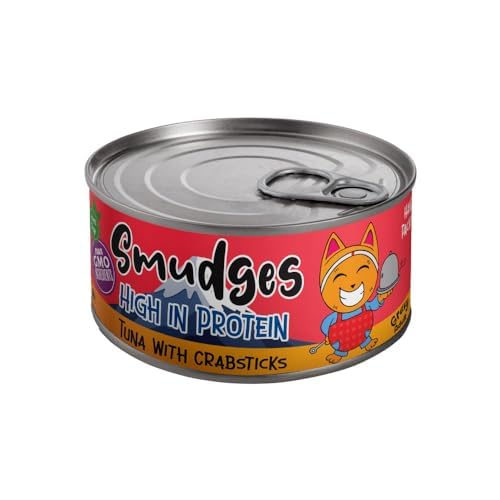 Image of Smudges Adult Cat Tuna with Crabsticks in Gravy 80g