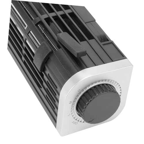 Enfriador USB para laptop con ventilador ajustable y soporte trasero negro miniatura 3