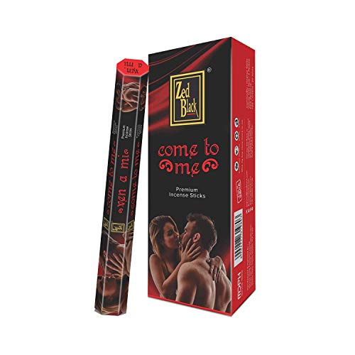 Zed Black Natural Incense Sticks Chemical Free Organic Aromatherapy Incense Sticks, Come To Me Spanish Series Pack Of 6 #TOP13