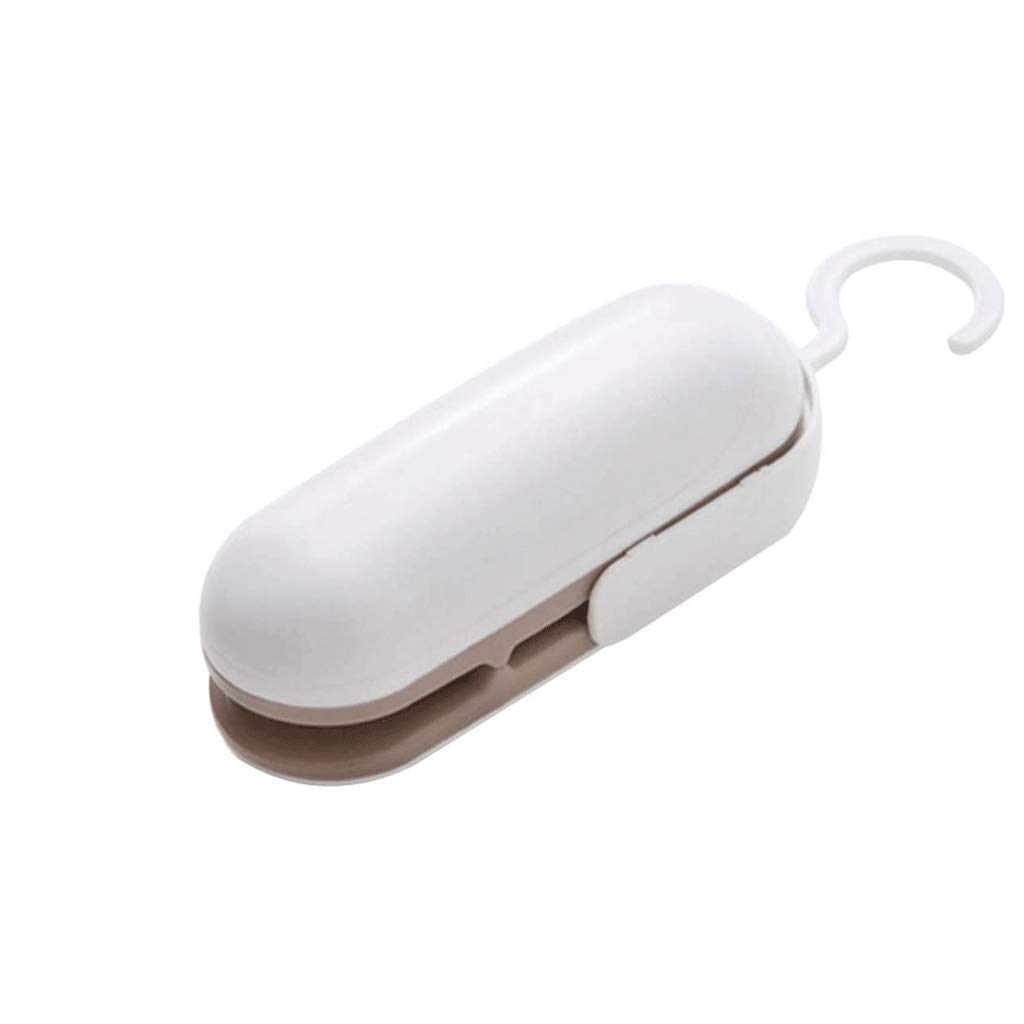 Mini sellador de Bolsas, Selladoras al vacío de Calor de Mano, Sellador de Bolsas Sellador térmico, Sellador térmico 2 en 1 y Cortador Sellador de Bolsas de Mano para Bolsas