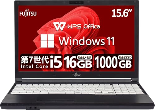 yςݕiz yCPU:7Core i5zFUJITSU m[gp\R FMVV[Y/15.6^/Win 11/MS & Office 2019/eL[/WIFI/USB 3.0/HDMIΉ/DVDhCo/ݒ (8)7