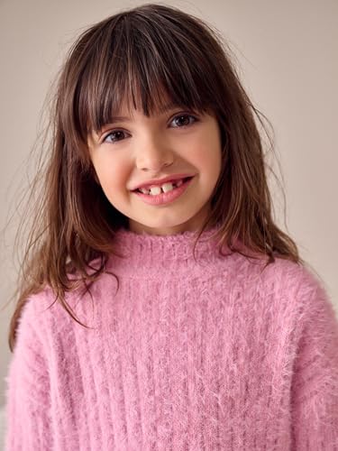 Pull duveteux NEXT fille parfait pour les journées d'école - 3