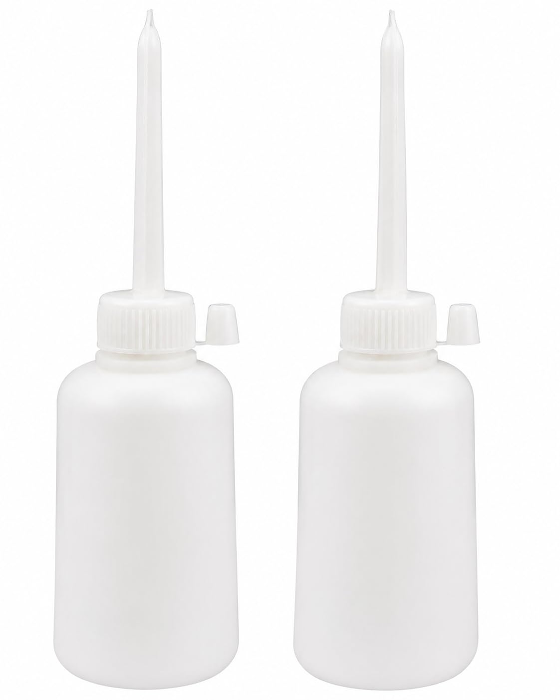 ZENITH Oil Dispenser Squeeze Bottle, 100 ml, Pack of 2, Plastic Nozzle (White Kuppa 100 ml 2pc)-image-20