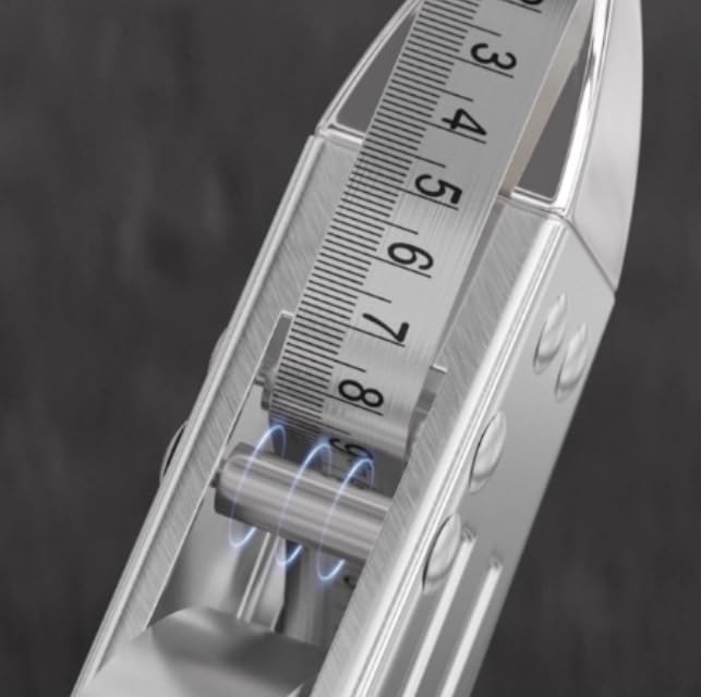 Cinta métrica de acero inoxidable retráctil 50 m miniatura 5