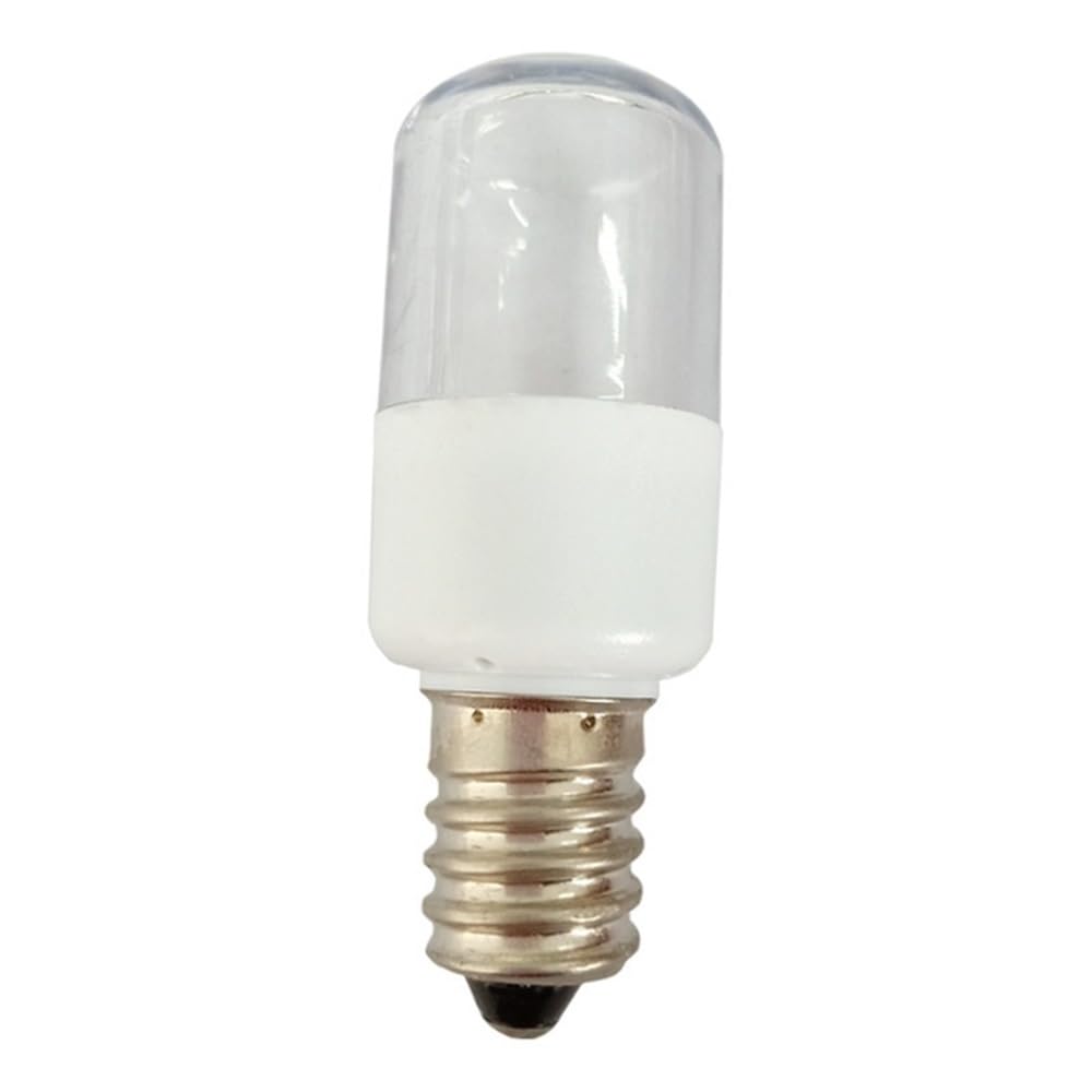 Fengyan Żarówki Domowe, Opakowanie 20 sztuk, Mini żarówka LED DC12V 0,6W E12 LED ST22 Lampa do lodówki(3000K Warm White)