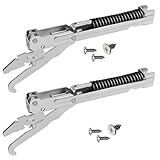 XQK 2 PCS 318024747 318024715 Oven Door Hinge Replacement Part Compatible with Frigidaire, Kenmore and Sears Ovens and Ranges,Replacement Part Number# AP4365966 1472436 318024714 AH2345318 EA2345318