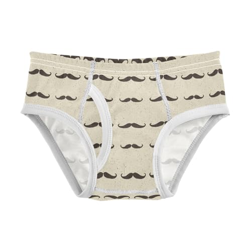 Yuiboo Boys' Briefs Underwear Pure Cotton Toddler Cotton Underwear for Boys A Father's Day in Sizes 4T