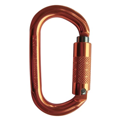 ProClimb Triple Lock True Oval Aluminum Carabiner by ProClimb