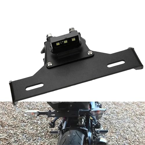 Support de plaque d'immatriculation moto Kawasaki Z900 2017-2025 arrière