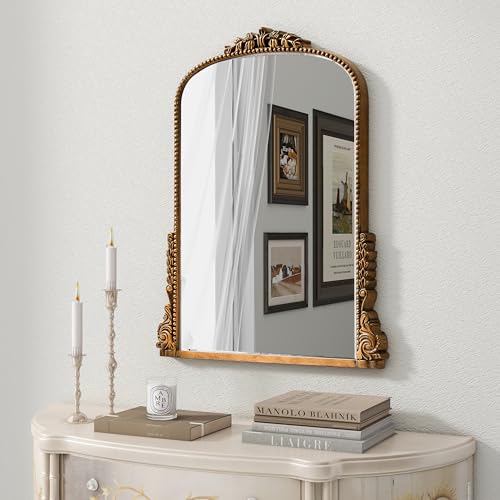 Shyfoy 083 Antique Gold Wall Mirror Baroque Vintage Mirrors thumb #3