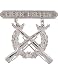 USMC Rifle Qualification Badge - Shiny (Expert)
