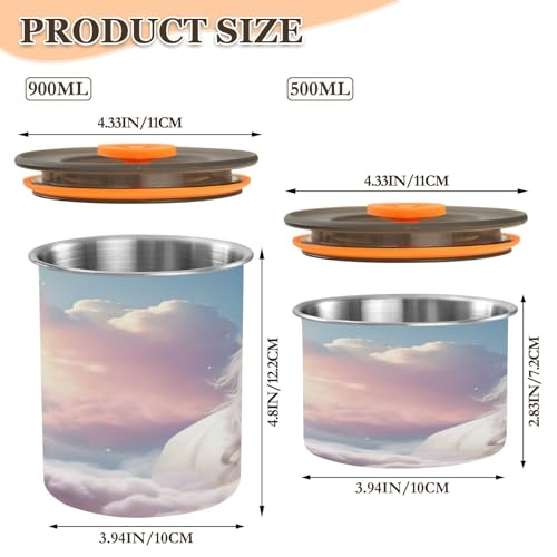 Bote hermético para café acero inoxidable 30oz ATTX miniatura 2