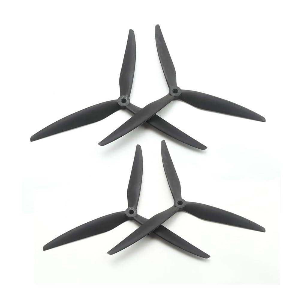 Convient for 1050 PC hélice multirotor en Fibre de Verre Carbone Nylon 2 Paires Convient for 10 Pouces 1050-3 hélice à 3 pales