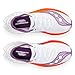 Saucony Women's Endorphin PRO 4 Sneaker, White/Violet, 7