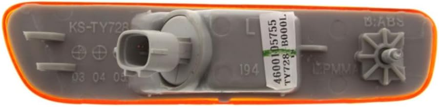 CarLights360 For 1999-2003 Lexus RX300 Pair Driver and Passenger Side Turn Signal/Side Marker Light With Bulbs Included LX2550102 LX2551102 | 81740-48010 81730-48010 ;
