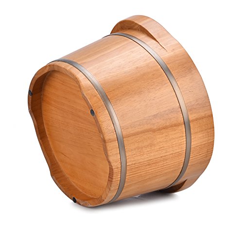 Pediluvio de Madera de Roble con Masaje miniatura 3