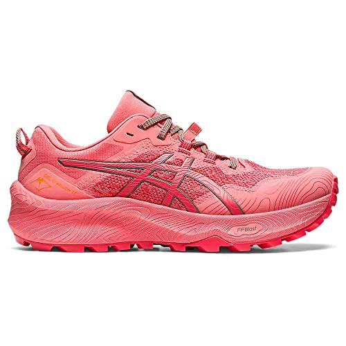 Fujitrabuco 11 GTX ASICS Donna : chaussures trail imperméables noir et rose