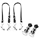 BDSMYEE 2 stk Nippelsauger + 2 stk Schamlippen Klemmen Spreader Riemen,Extra Stark Brust Stimulation Sexspielzeug Set,Brustpumpe Klitoris Klemmen Vaginal Clip Einstellbar Nippelclip Für Frauen Männer