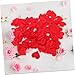 FOYTOKI 100pcs Heart Shape Petals Valentine's Day Decor Wedding Bridal Shower Table Favors