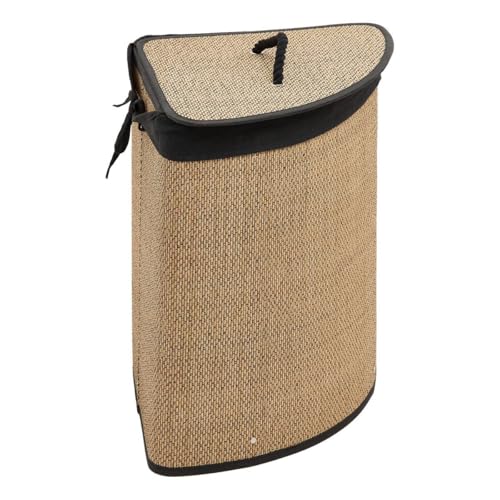 5five - panier à linge d'angle en bambou 48l