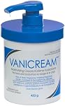 Vanicream Moisturizing Crème, 453 g – Hydratation longue durée pour peau sèche, sensible, irrité, visage, mains & Corps, Non gras, Amies des enfants, Dermatologue testé